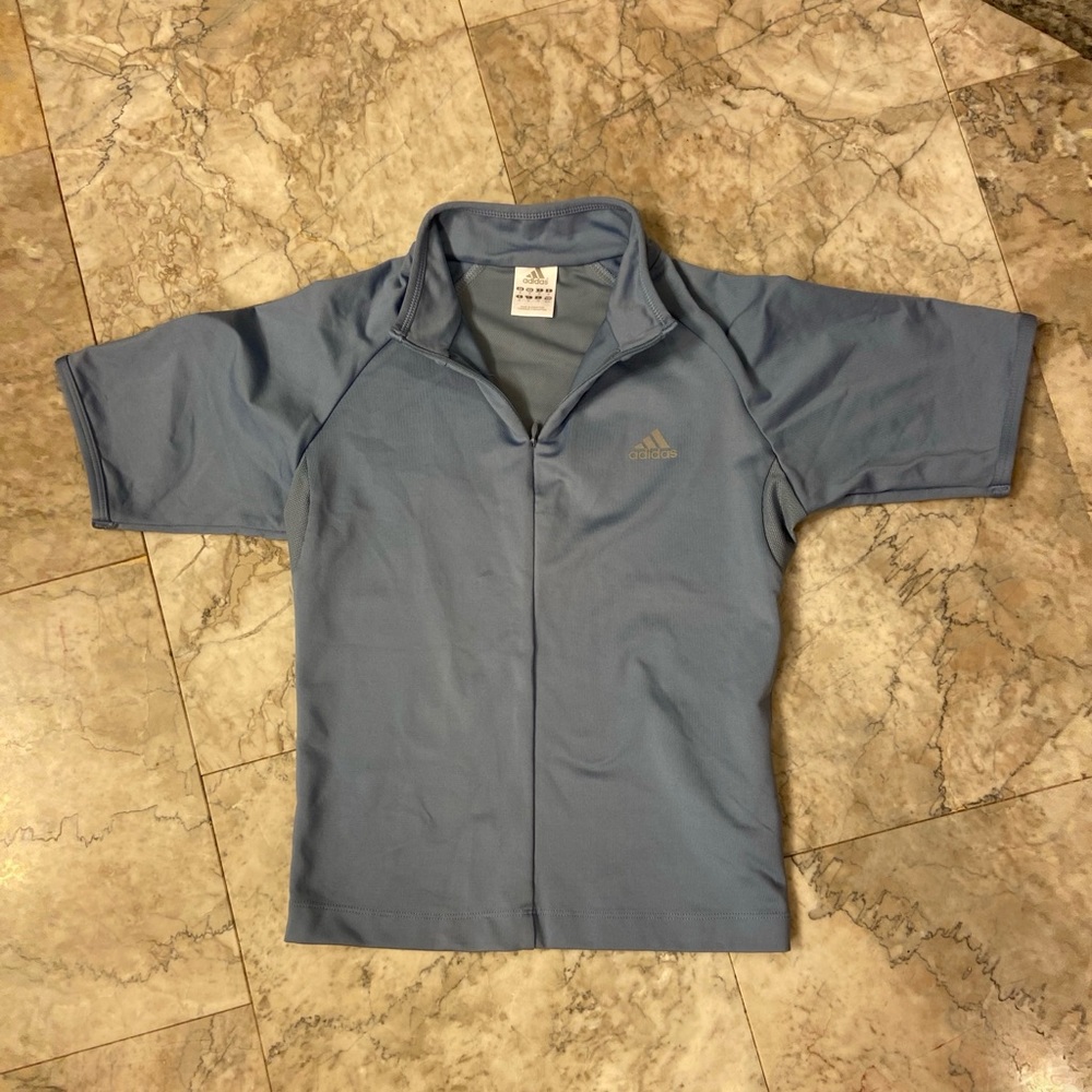 ❌SOLD❌💕Adidas 1/4 zip Clima-cool Shirt